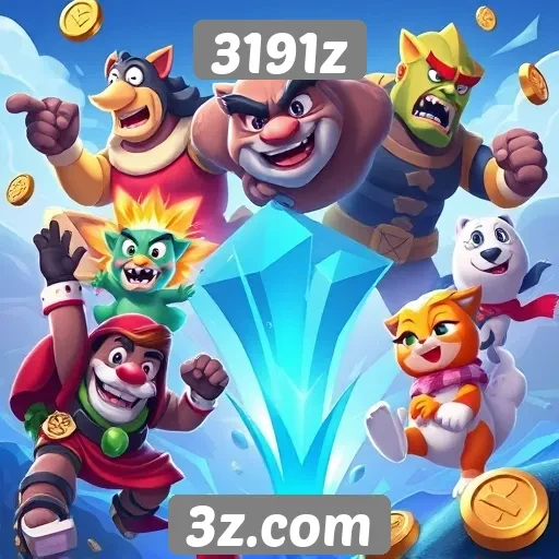 Principais categorias de jogos disponíveis em 3191z